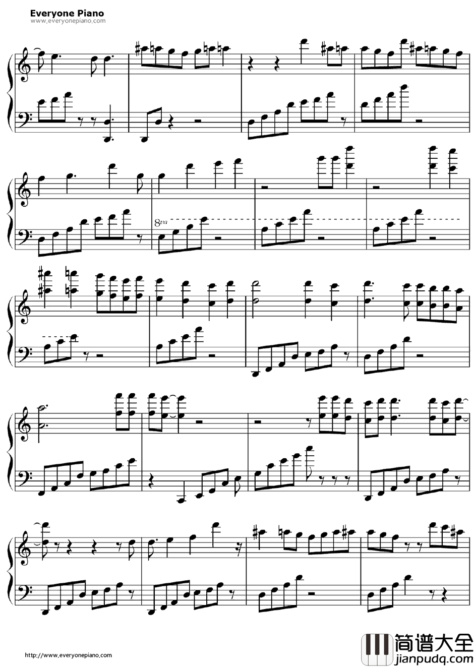 Another_Brick_in_the_Wall钢琴谱_PinkFloyd