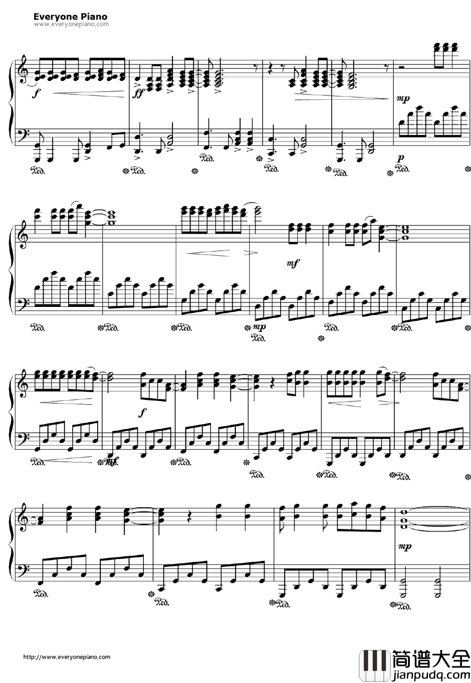 Ultraviolence钢琴谱_LanaDelRey