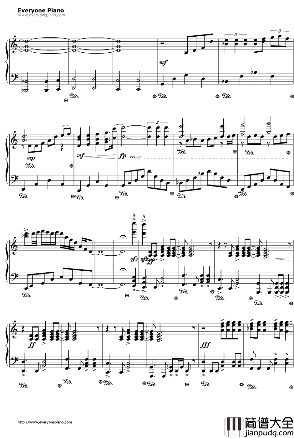 Ultraviolence钢琴谱_LanaDelRey