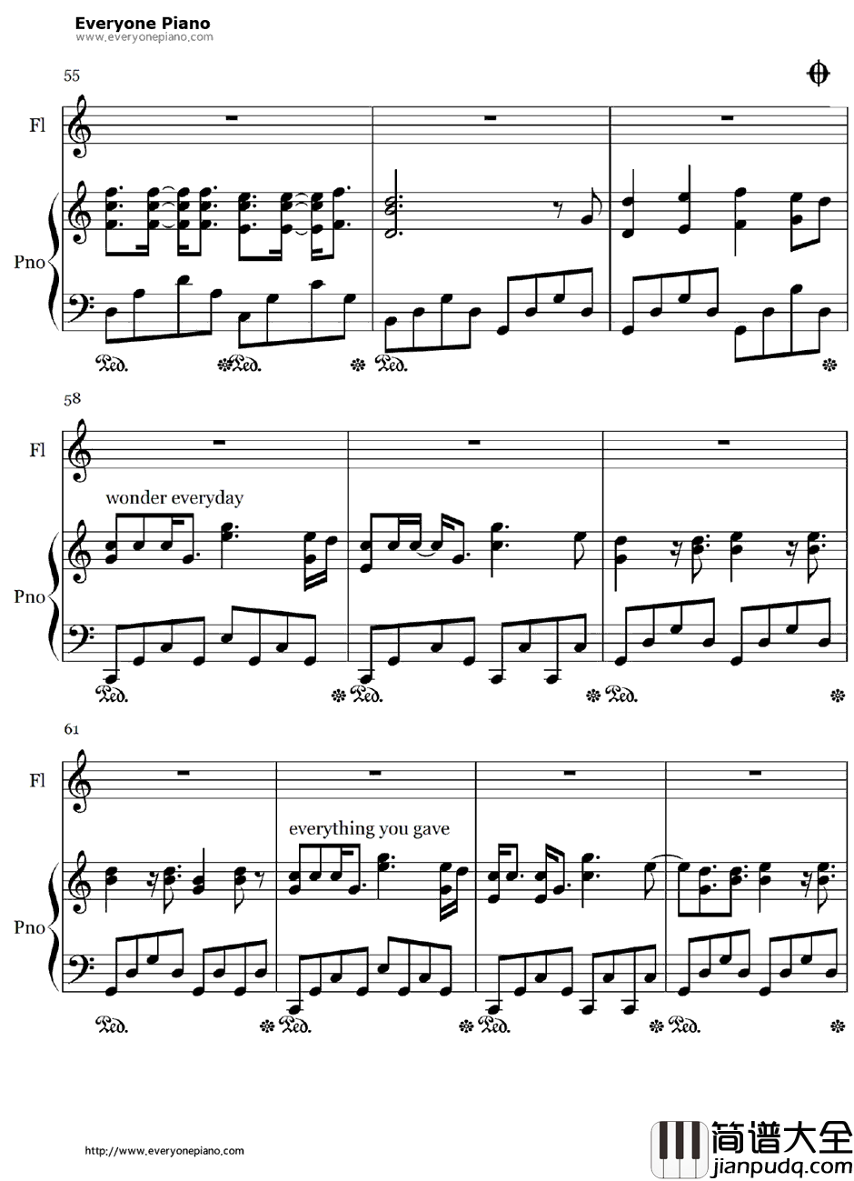 Just_Breathe钢琴谱_PearlJam