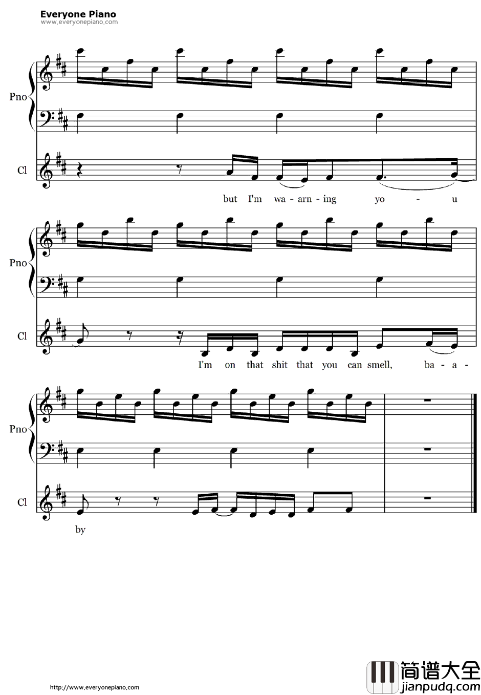 Wicked_Games钢琴谱_TheWeeknd　_伴奏