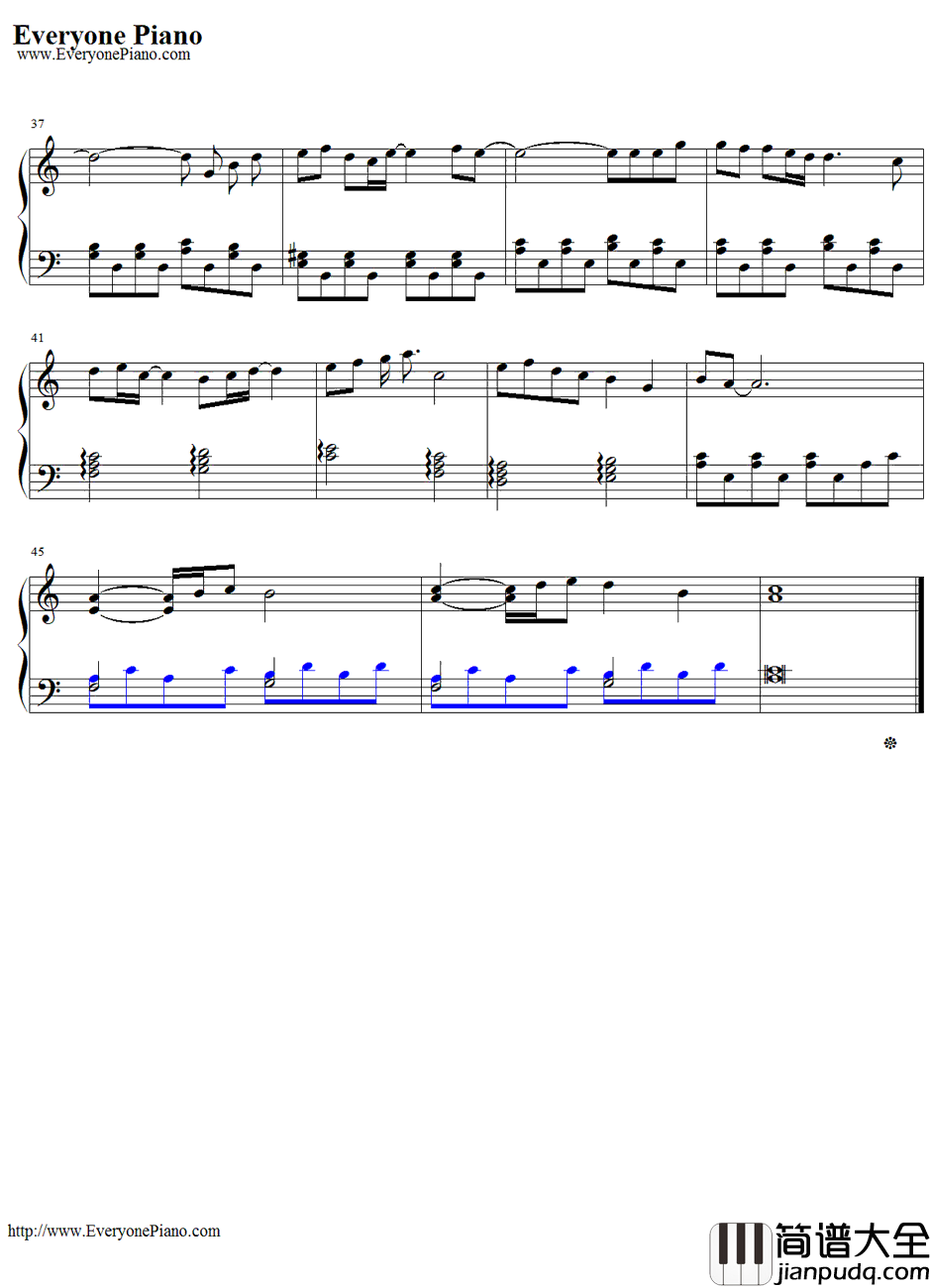 纯心钢琴谱_井上昌己_じゅんしん_井上昌己