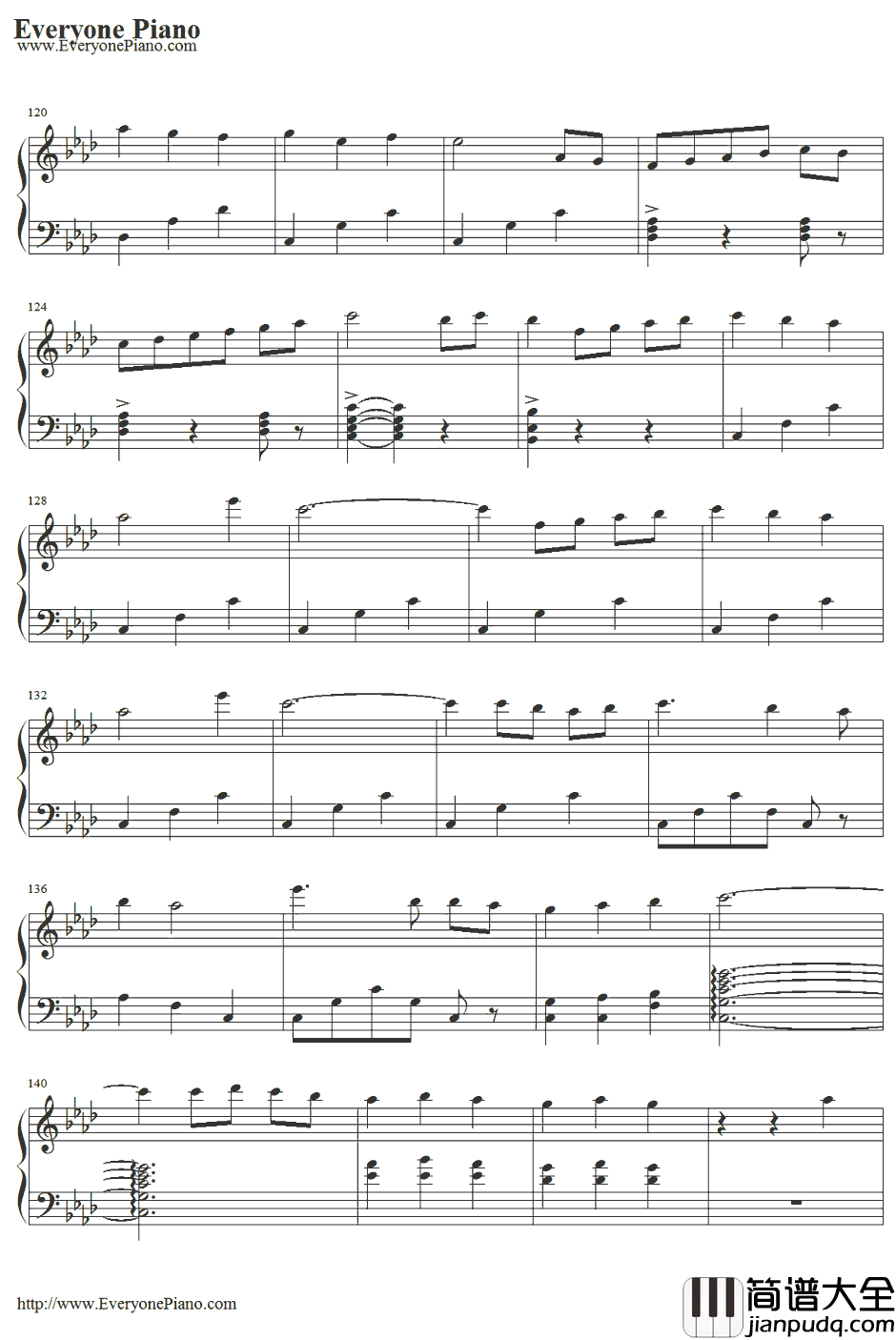 君とずっと…钢琴谱_yu_yu_工藤新一への挑戦状〜怪鸟伝说の谜〜主題歌