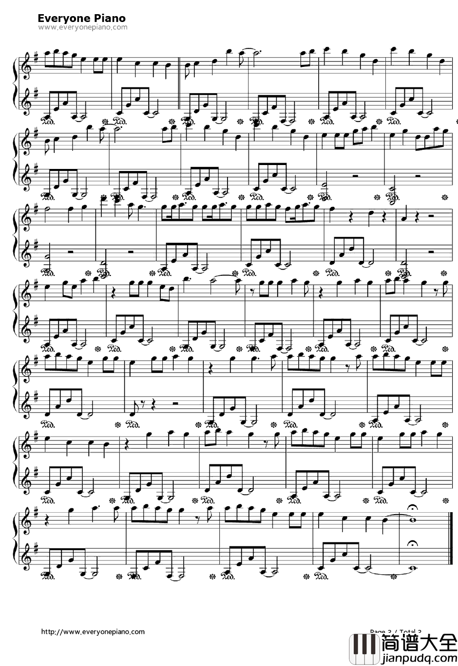 Speak_Now钢琴谱_TaylorSwift 泰勒·斯威夫特