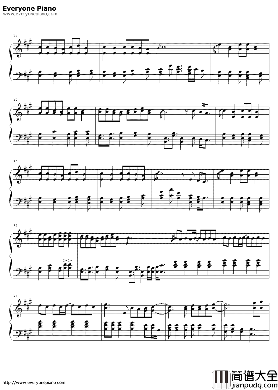 因你而在钢琴谱_林俊杰最新单曲