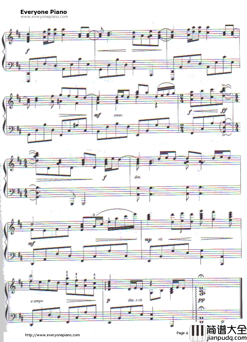 How_Do_I_Live钢琴谱_LeAnnRimes_空中监狱主题曲