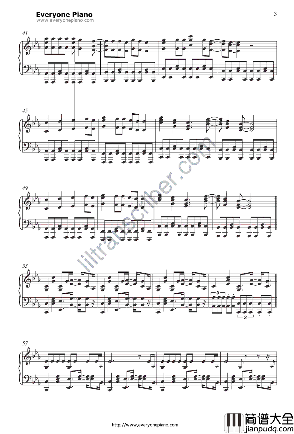 Judas钢琴谱_LadyGaga