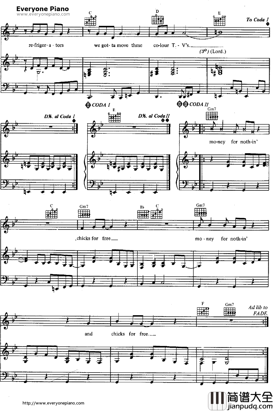 Money_for_Nothing钢琴谱_DireStraits