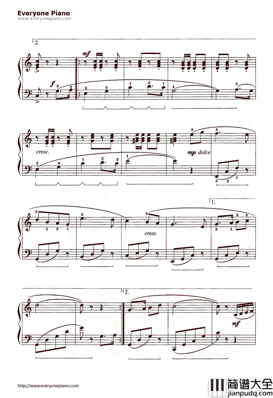 运动员进行曲钢琴谱_吴光锐贾双李明秀_运动员进行曲