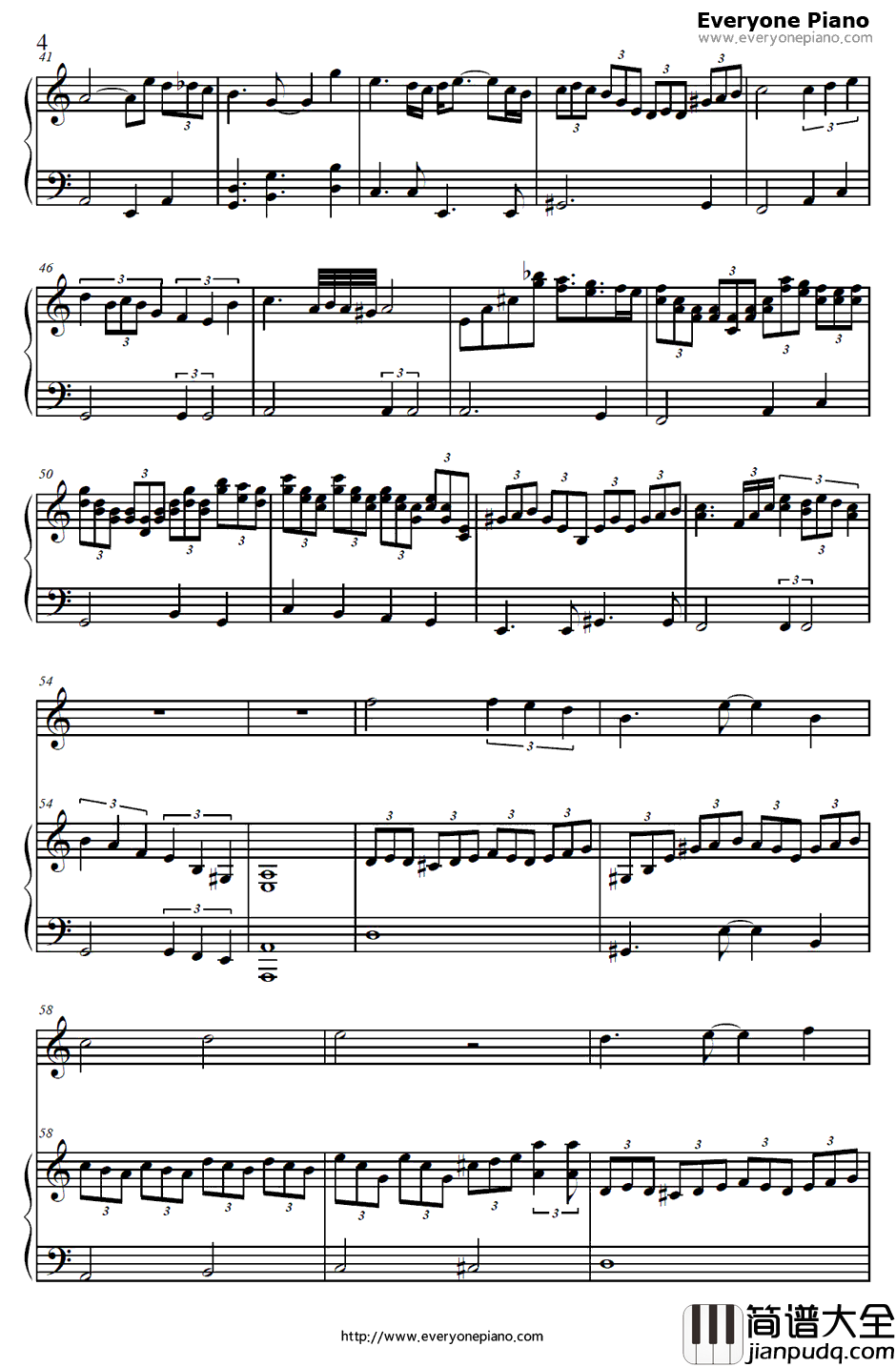 踊る赤ちゃん人间钢琴谱_大槻ケンヂ橘高文彦_欢迎加入NHK!ED1