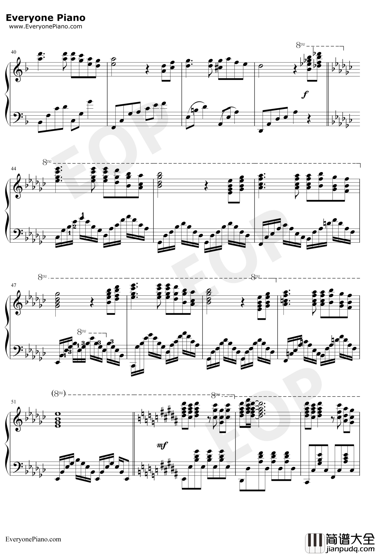 白月光钢琴谱_张信哲