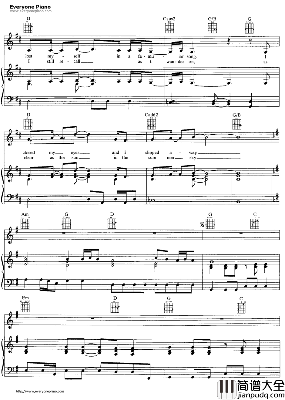 More_Thana_Feeling钢琴谱_Boston