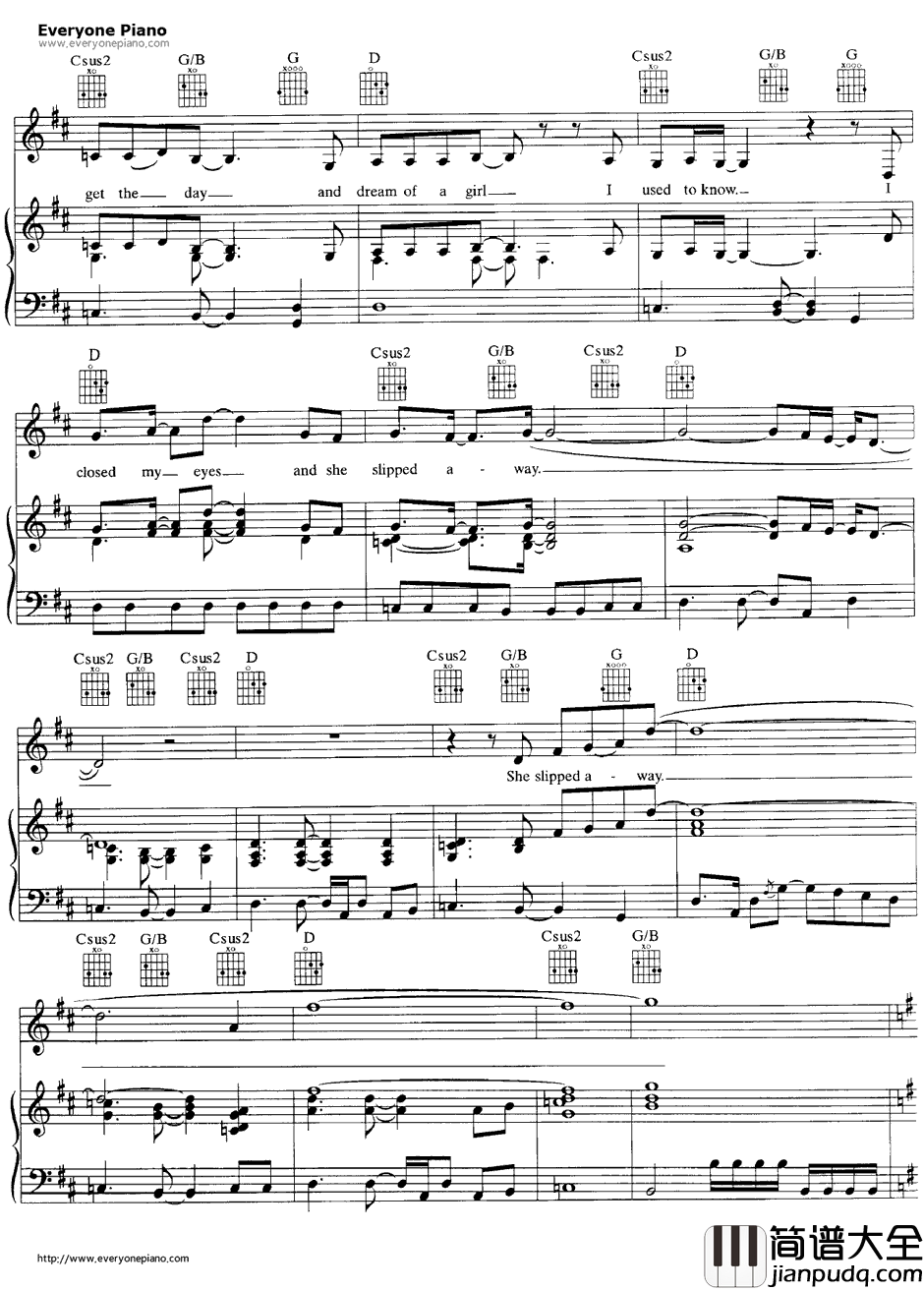 More_Thana_Feeling钢琴谱_Boston