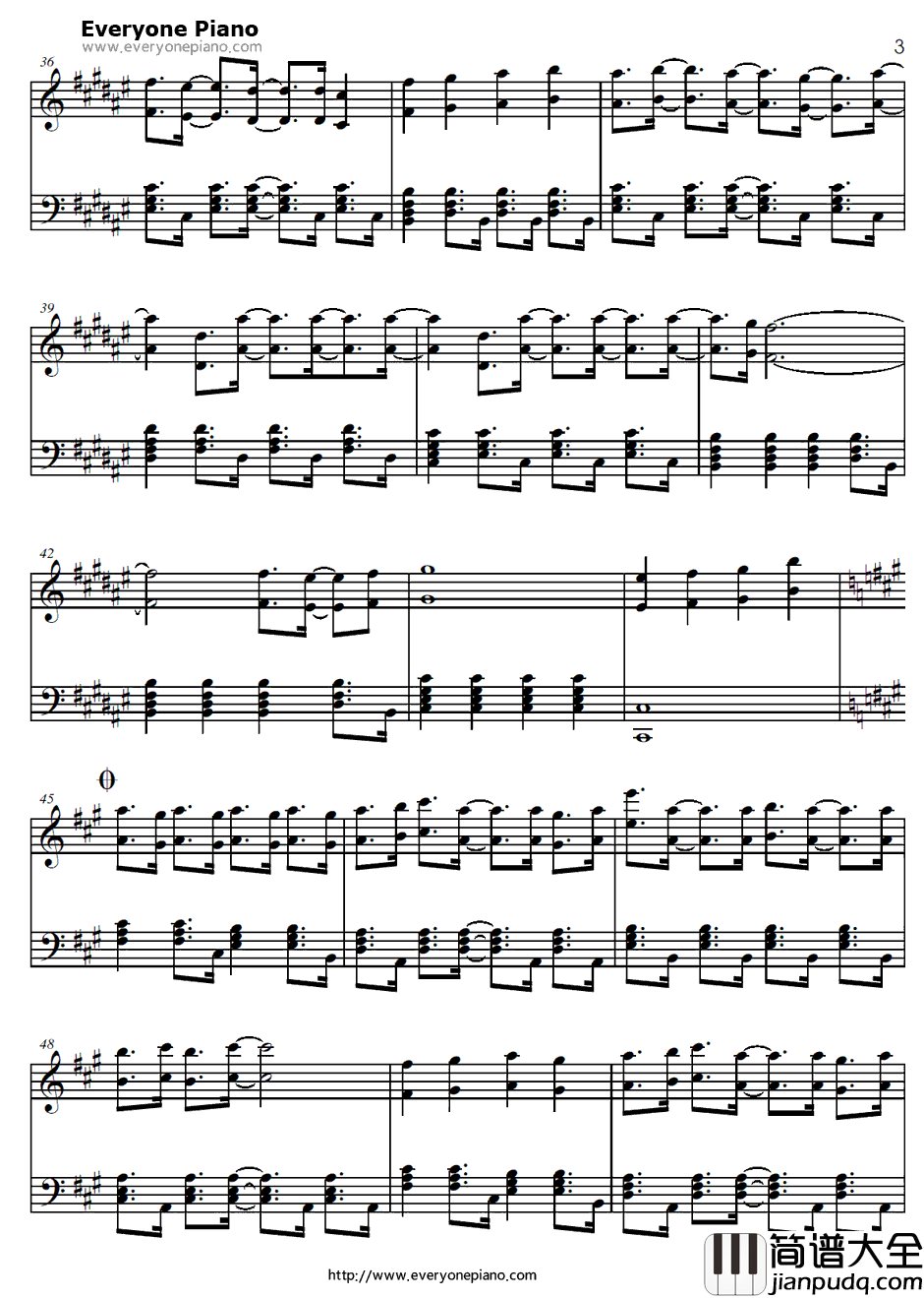 snow_angel钢琴谱_KOTOKO_拜托了老师插曲