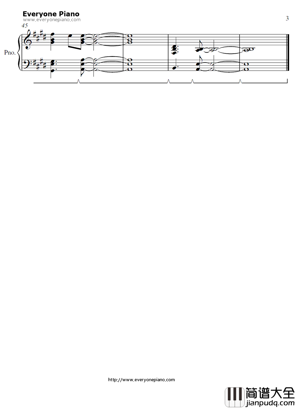 二言目钢琴谱_战场原黑仪（斋藤千和）_伪物语OP1