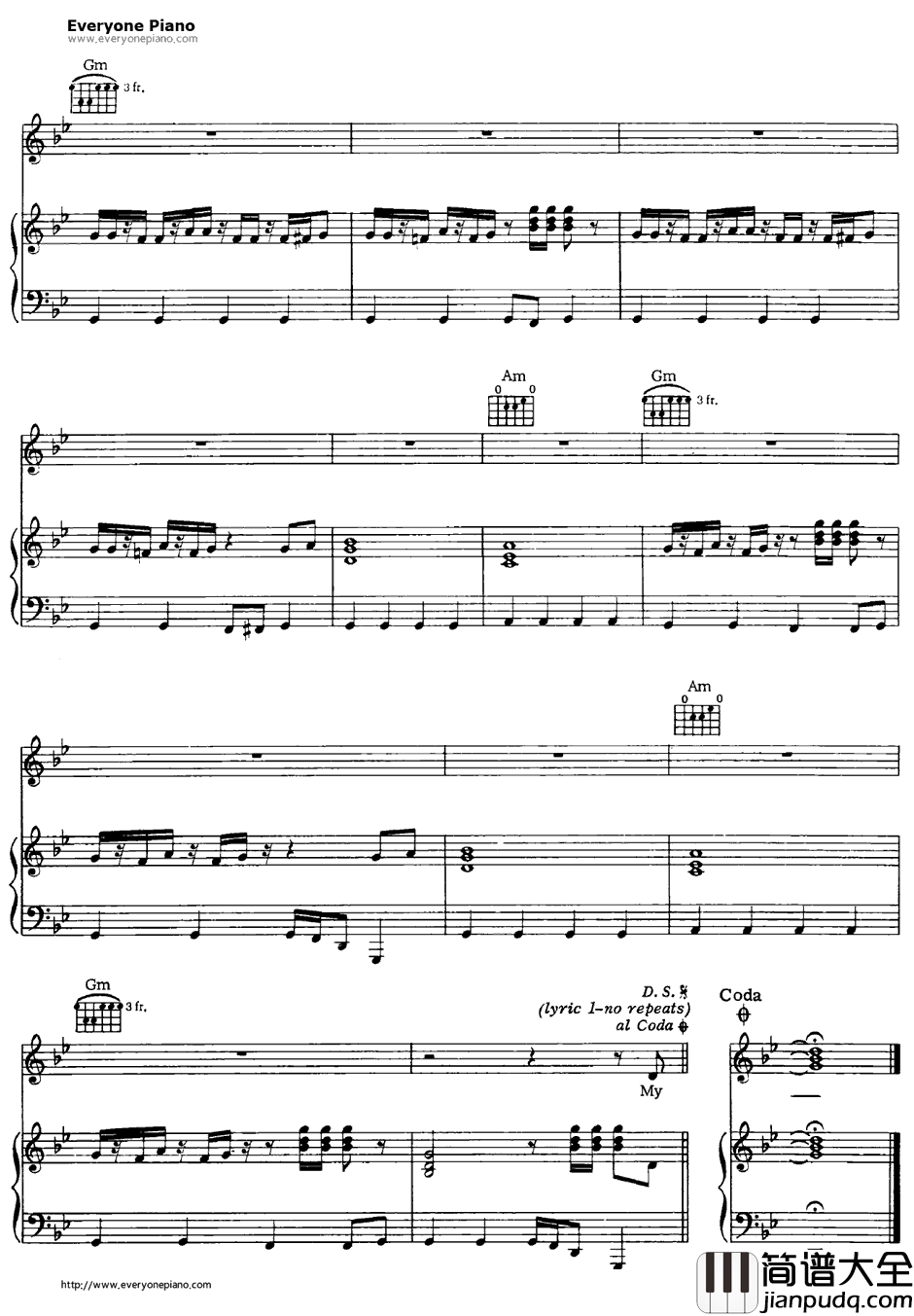 You_Should_Be_Dancing钢琴谱_BeeGees