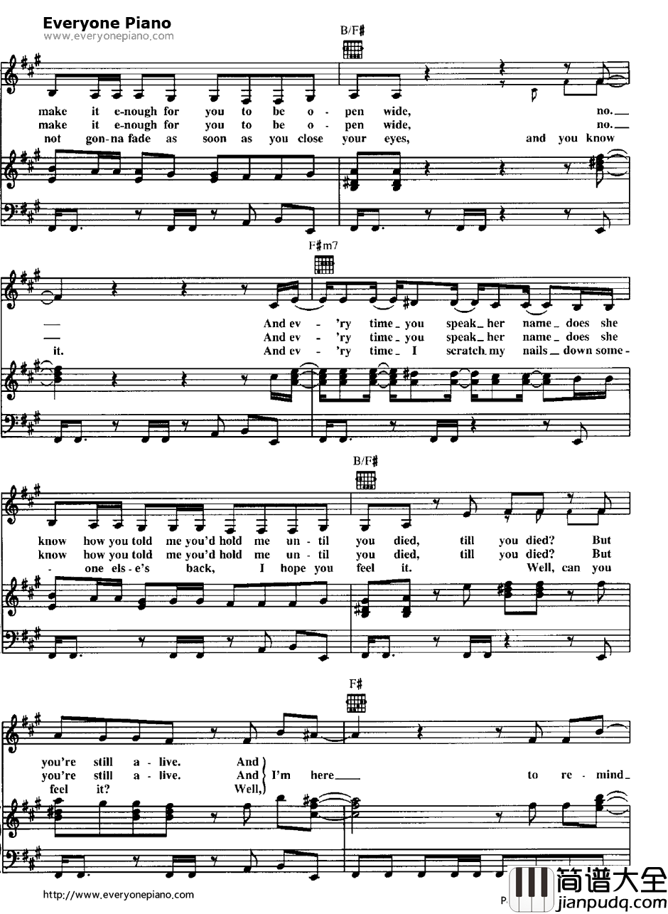 You_Oughta_Know钢琴谱_AlanisMorissette