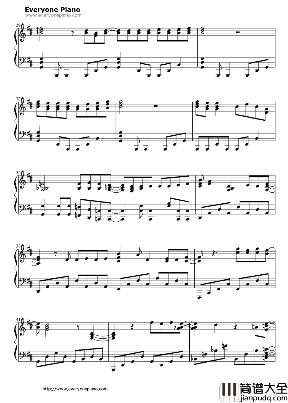 青春狂骚曲钢琴谱_サンボマスター_火影忍者_NARUTO_ナルトOP5