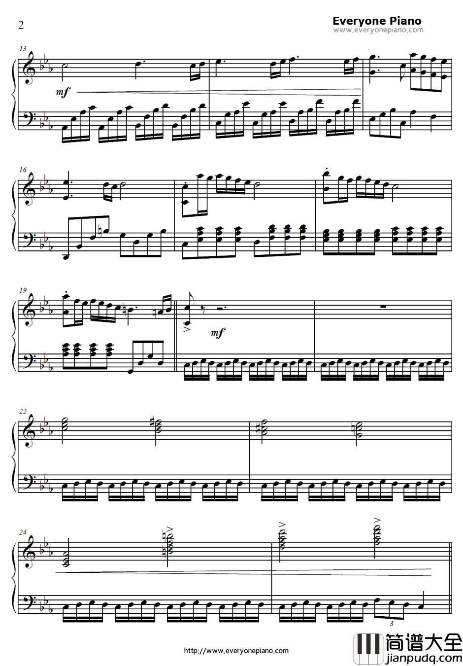 Alice_Game钢琴谱_光宗信吉_蔷薇少女OST　