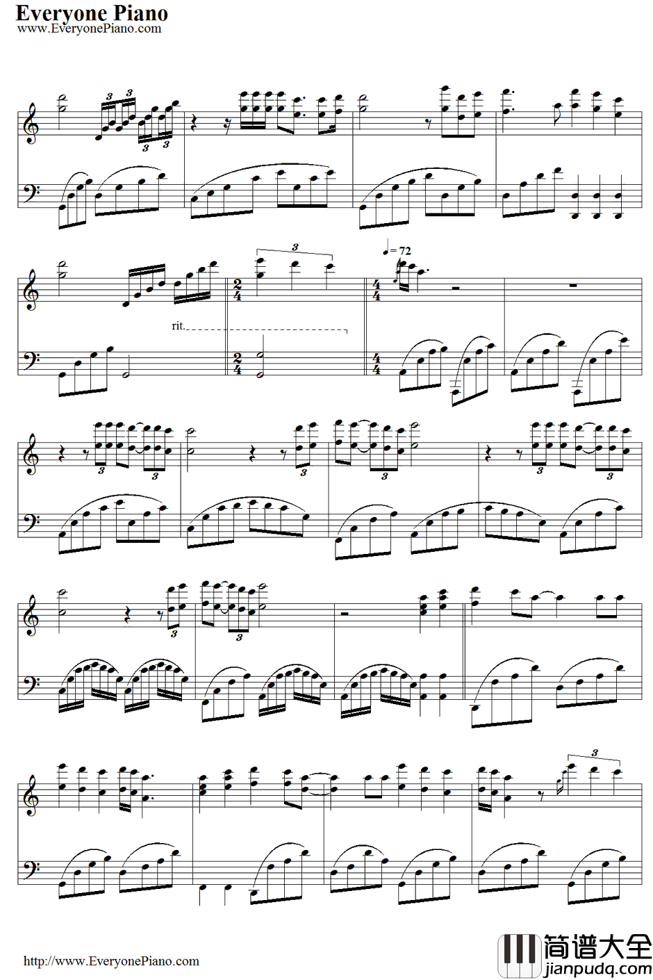 I_Want_To_Know_What_Love_Is钢琴谱_理查德•克莱德曼