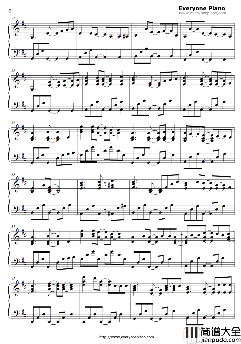 the_Fourth_Avenue_Cafe钢琴谱_L'Arc〜en〜Ciel_浪客剑心_明治剑客浪漫谭ED4