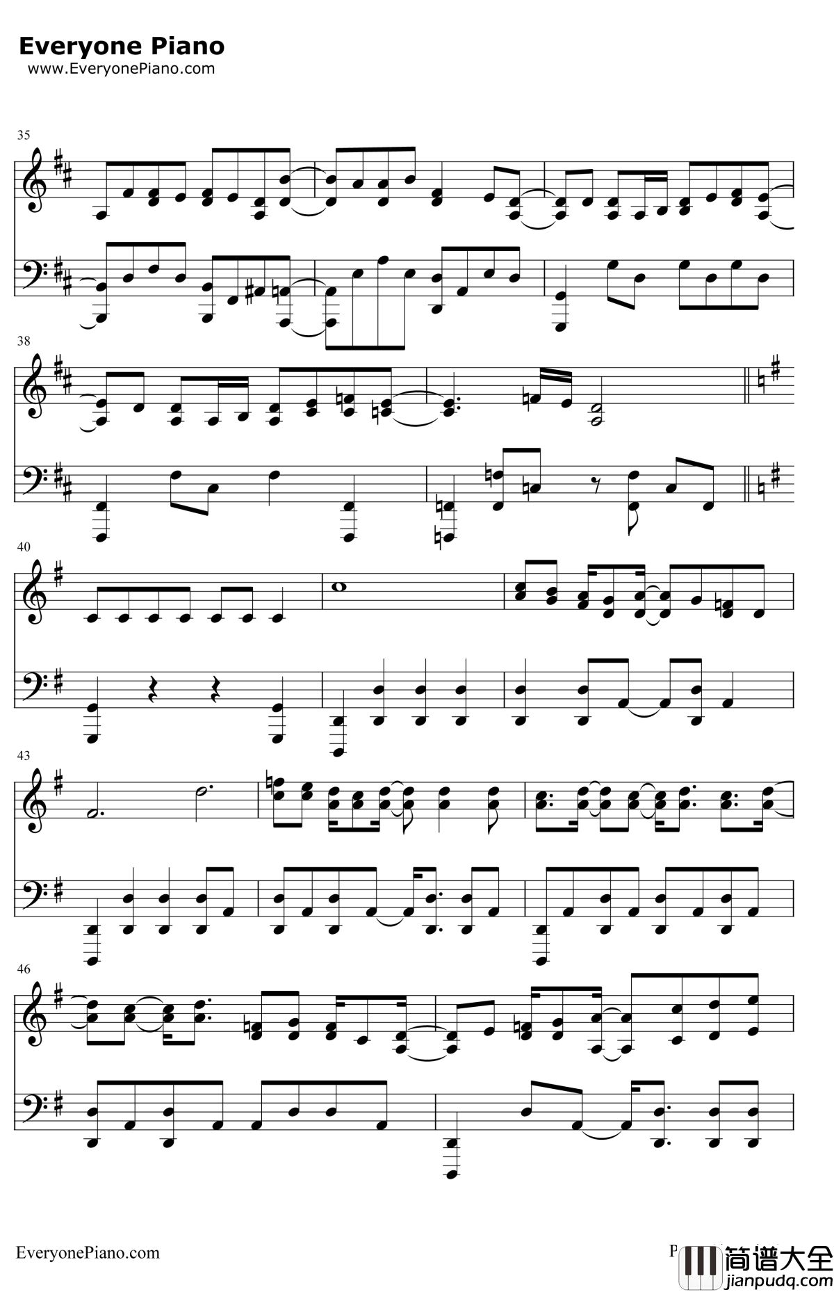 君じゃなきゃダメみたい钢琴谱_オーイシマサヨシ_月刊少女野崎君OP