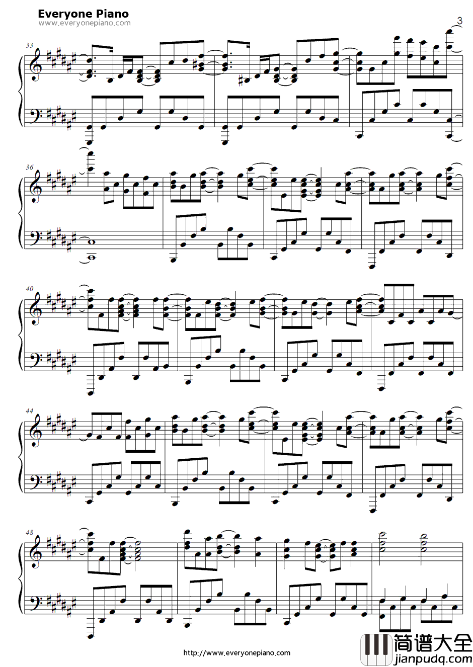 なないろびより钢琴谱_nano.RIPE_悠哉日常大王OP