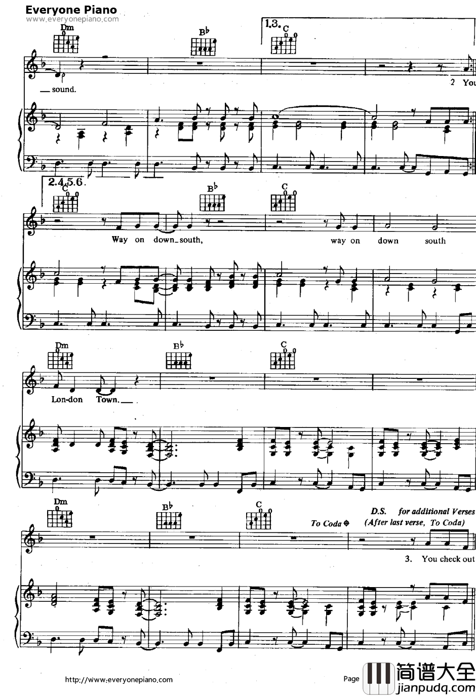 Sultans_of_Swing钢琴谱_DireStraits