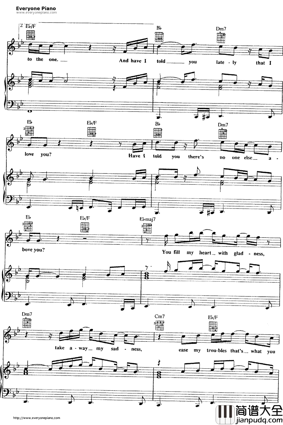 Have_I_Told_You_Lately钢琴谱_RodStewart