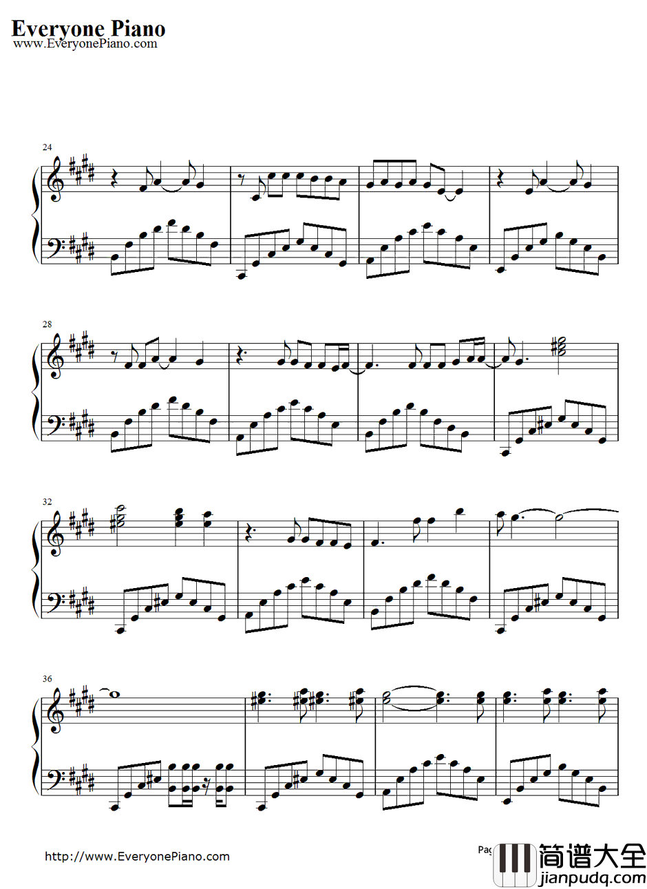 Crawling钢琴谱_LinkinPark