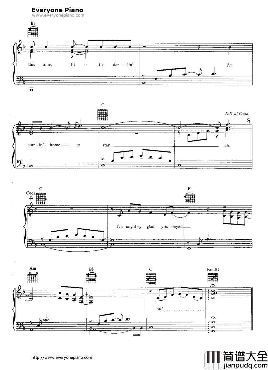 Stuckon_You钢琴谱_LionelRichie