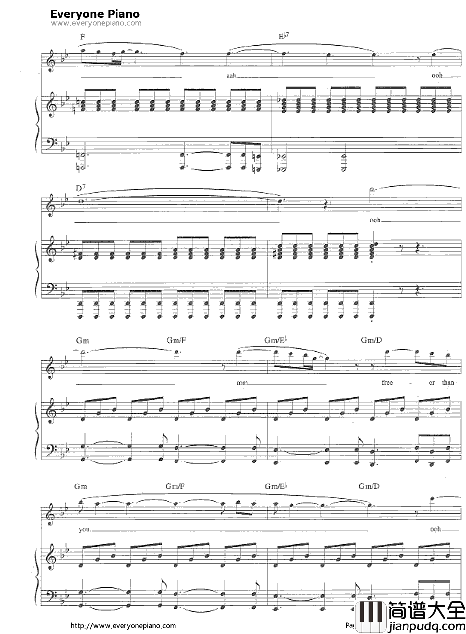 Feeling_Good钢琴谱_Muse