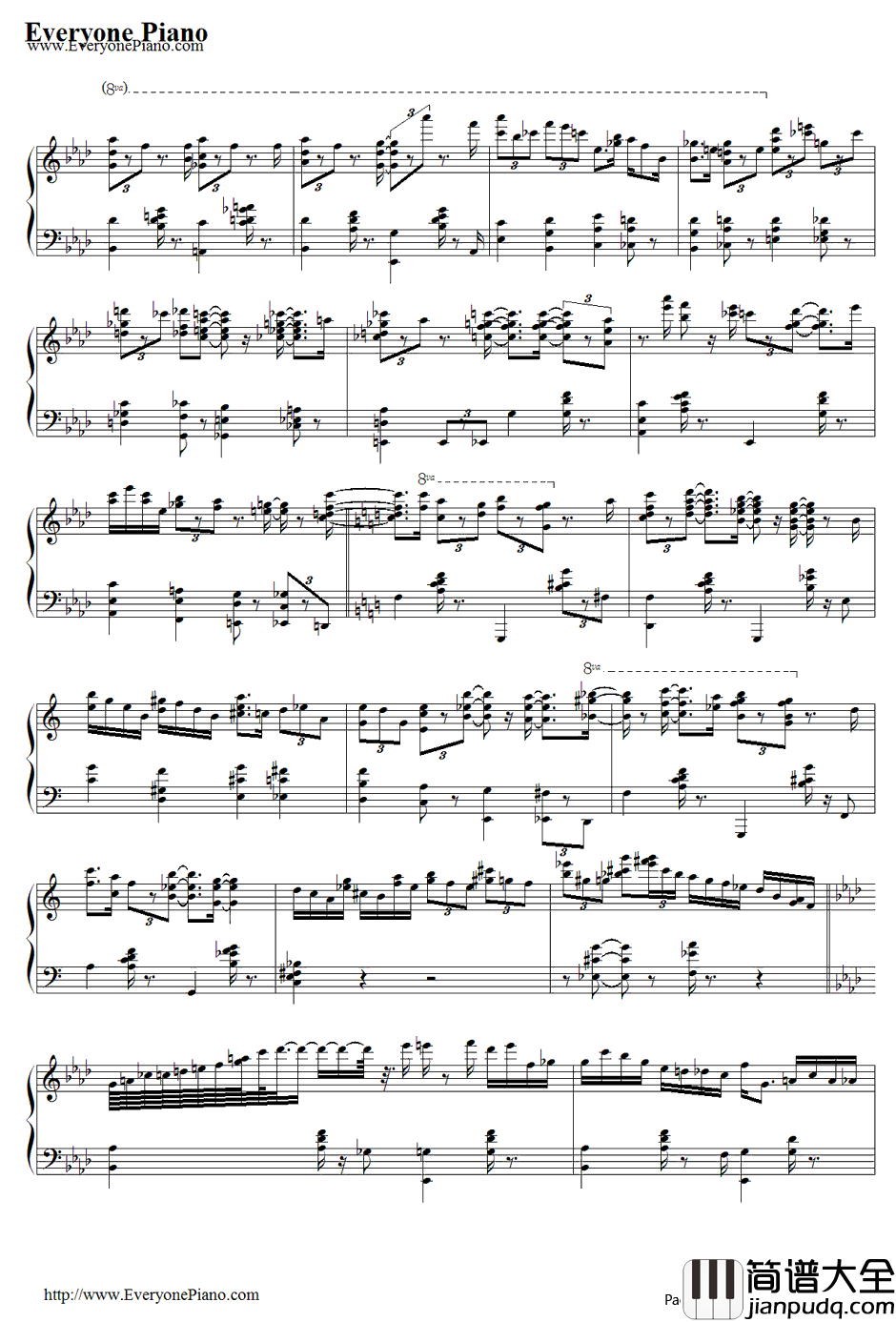 Tea_for_Two钢琴谱_ArtTatum