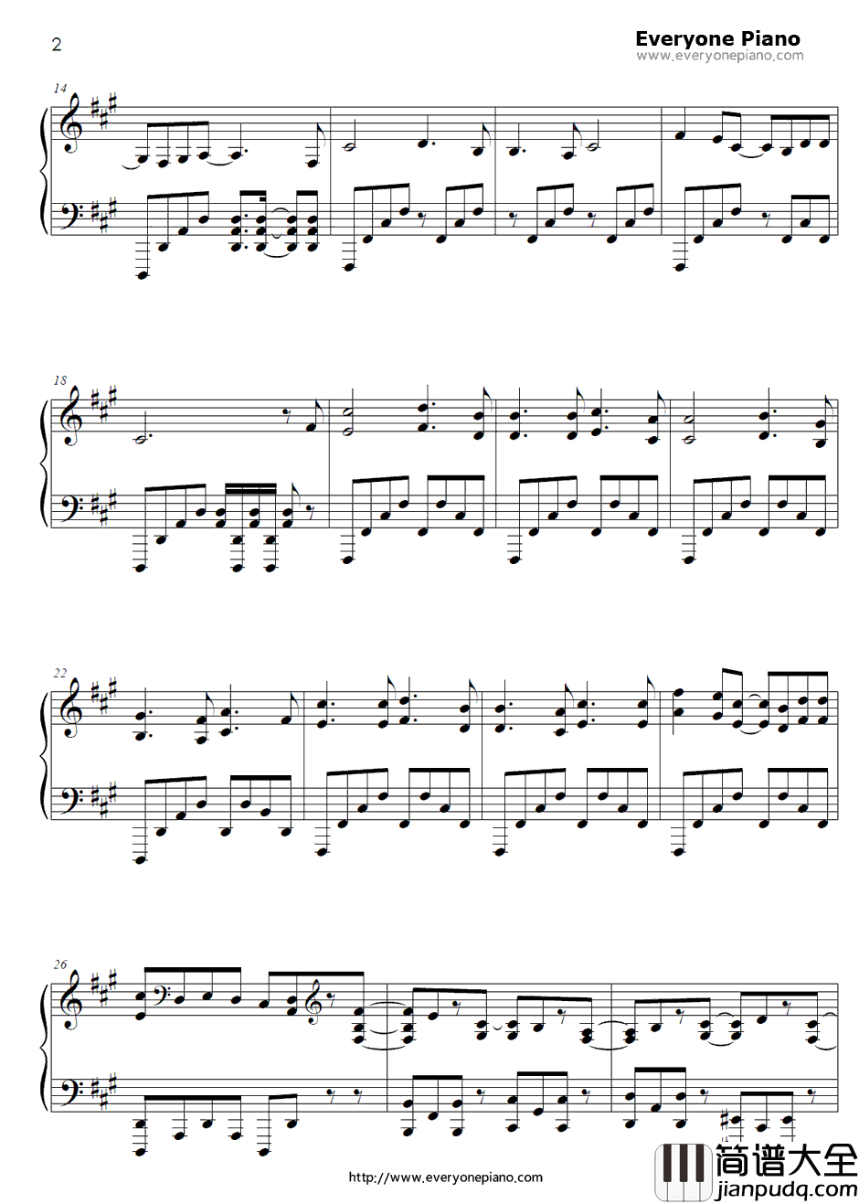 Great_escape钢琴谱_CinemaStaff_进击的巨人ED2