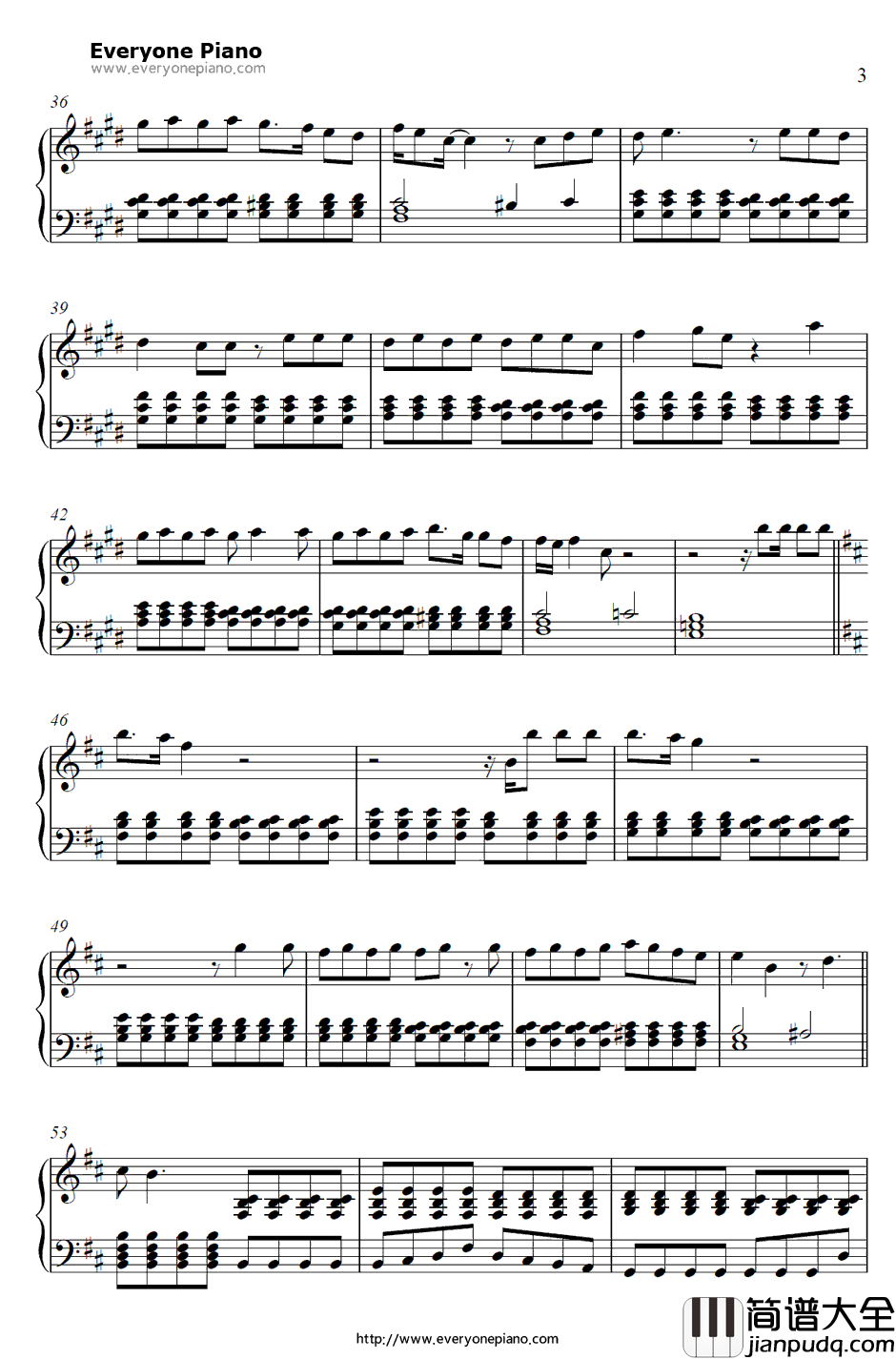 The_Show_Must_Go_On钢琴谱_Queen