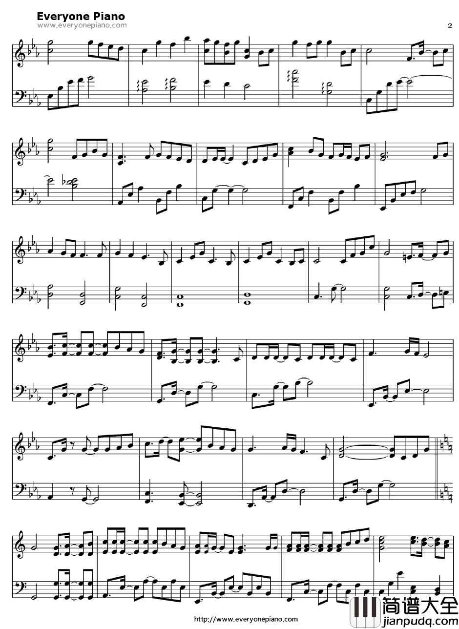 骑士のKissは雪より优しく钢琴谱_铃村健一_歌之王子殿下OST