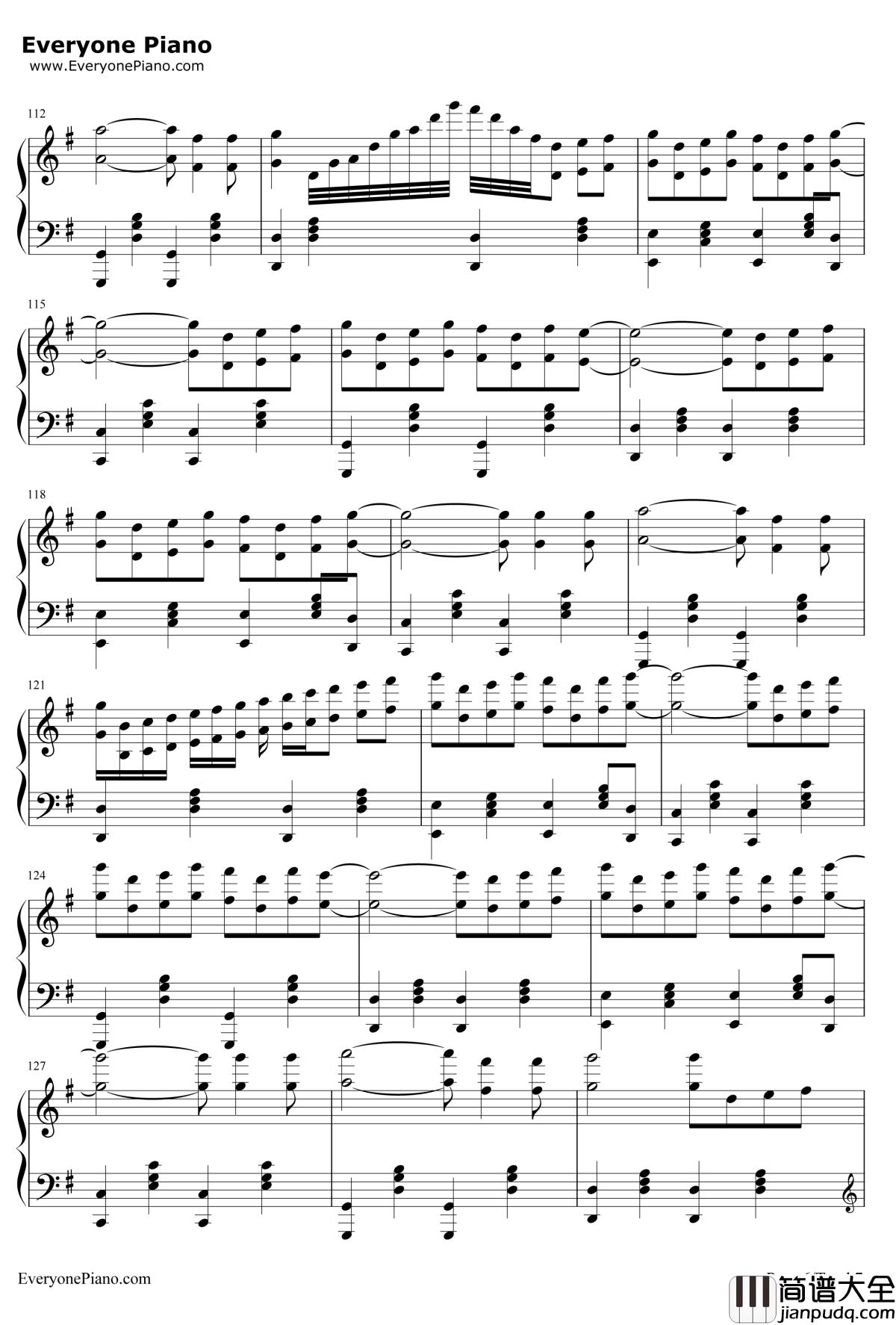 Young_Again钢琴谱_Hardwell