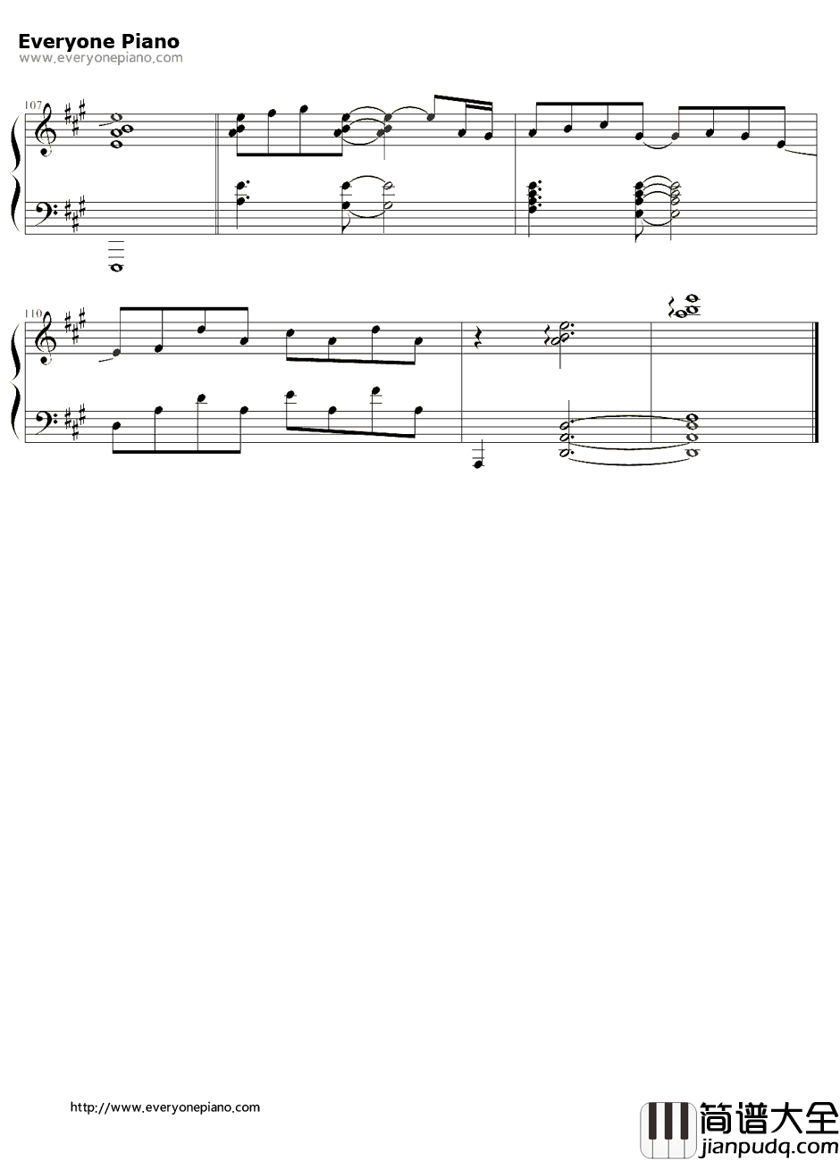 Knocking_on_the_mind钢琴谱_圣川真斗(铃村健一)_歌之王子殿下第一季圣川真斗角色歌