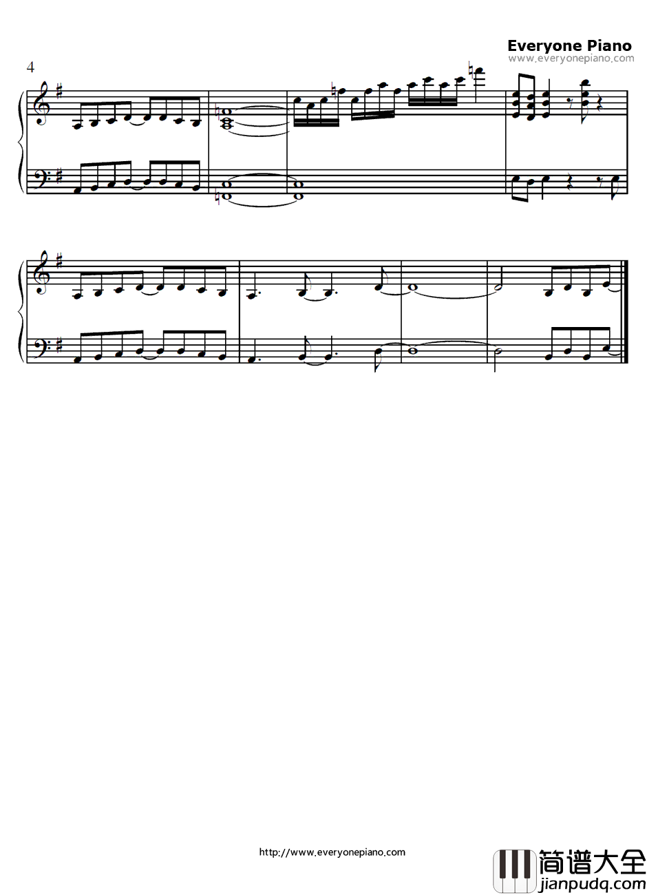 爱をとりもどせ钢琴谱_CrystalKing(クリスタルキング)_北斗神拳OP1