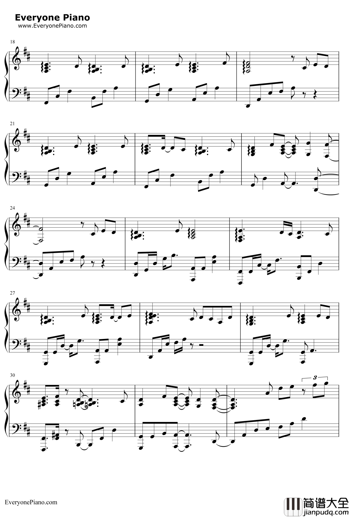 Pianissimo钢琴谱_初音ミク