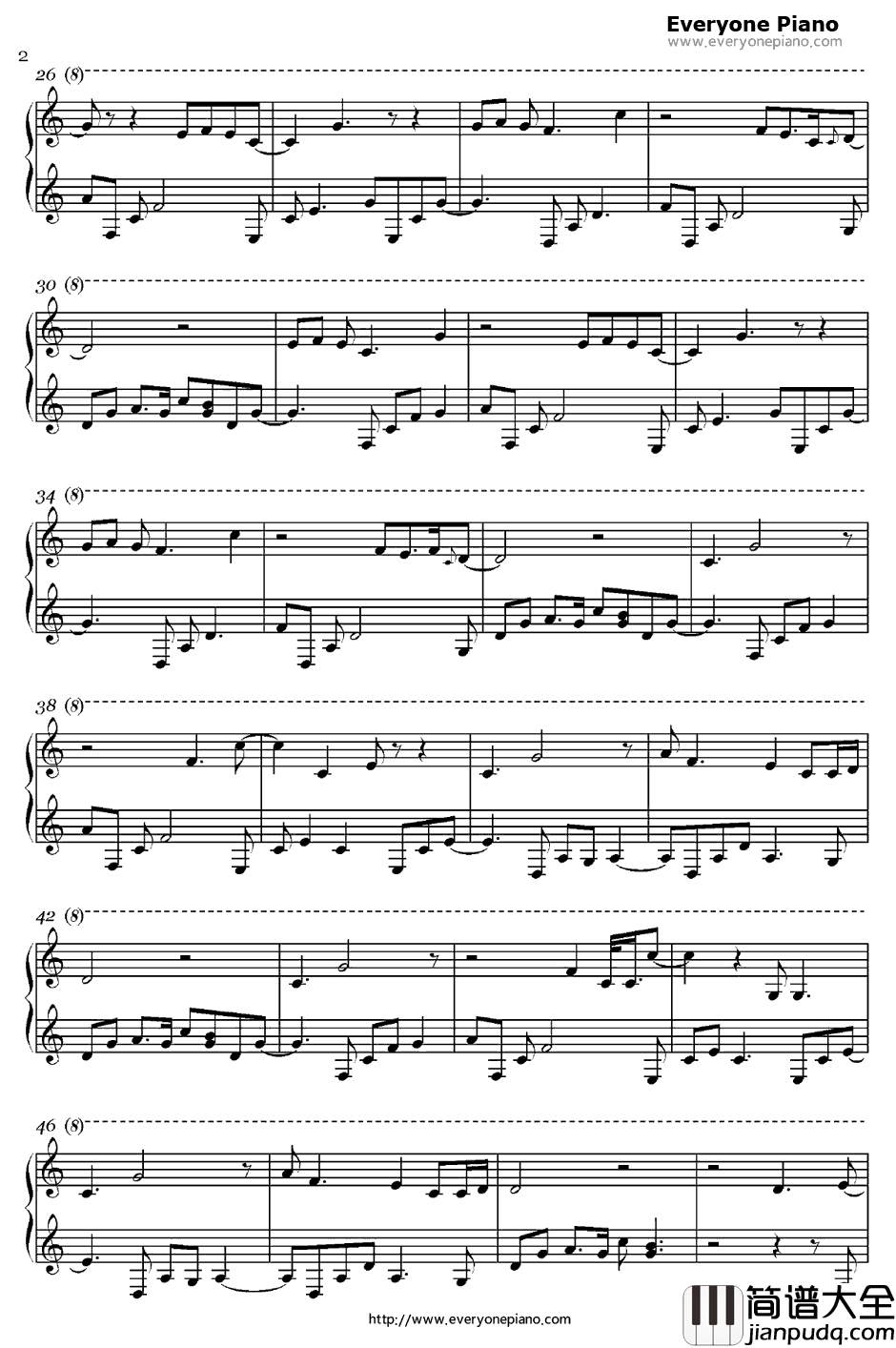 MyStar...钢琴谱_REMEDIOS_我们仍未知道那天所看见的花的名字OST