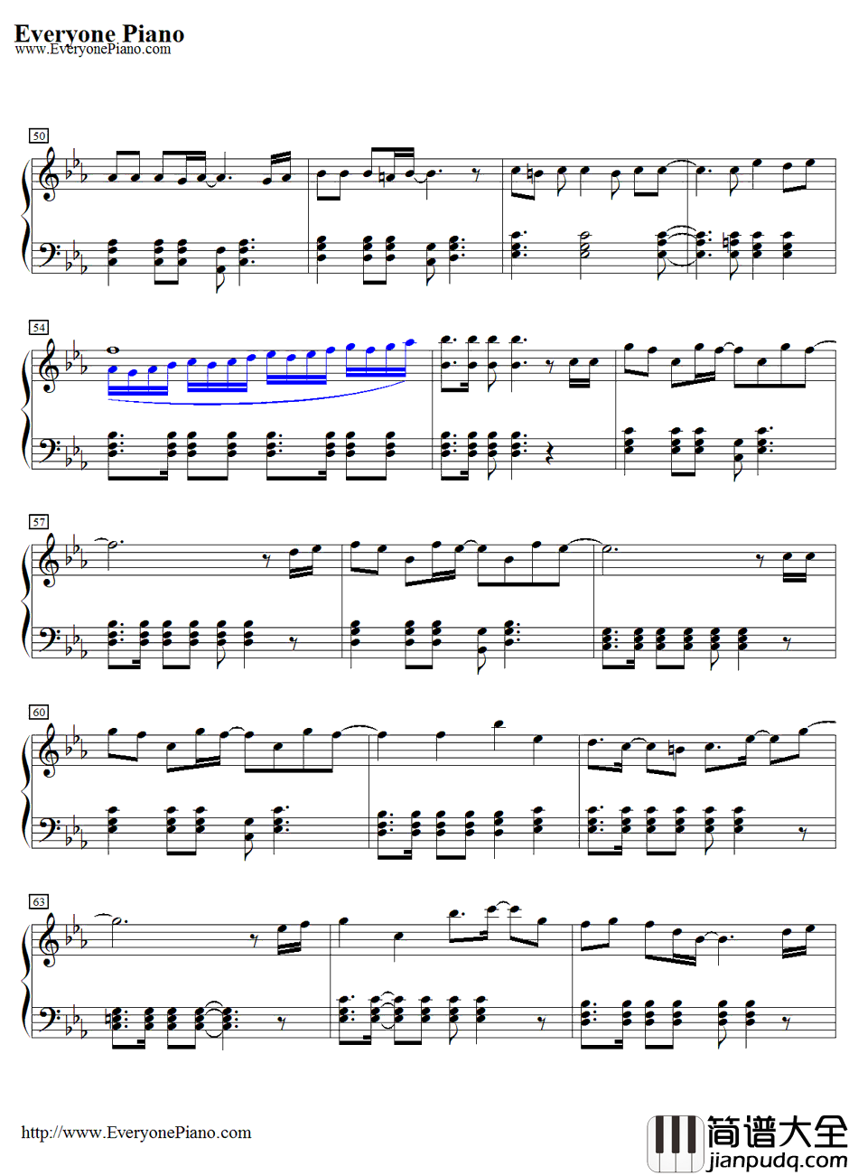 Crystal_Time钢琴谱_一之濑时也（宫野真守）_歌之王子殿下角色歌