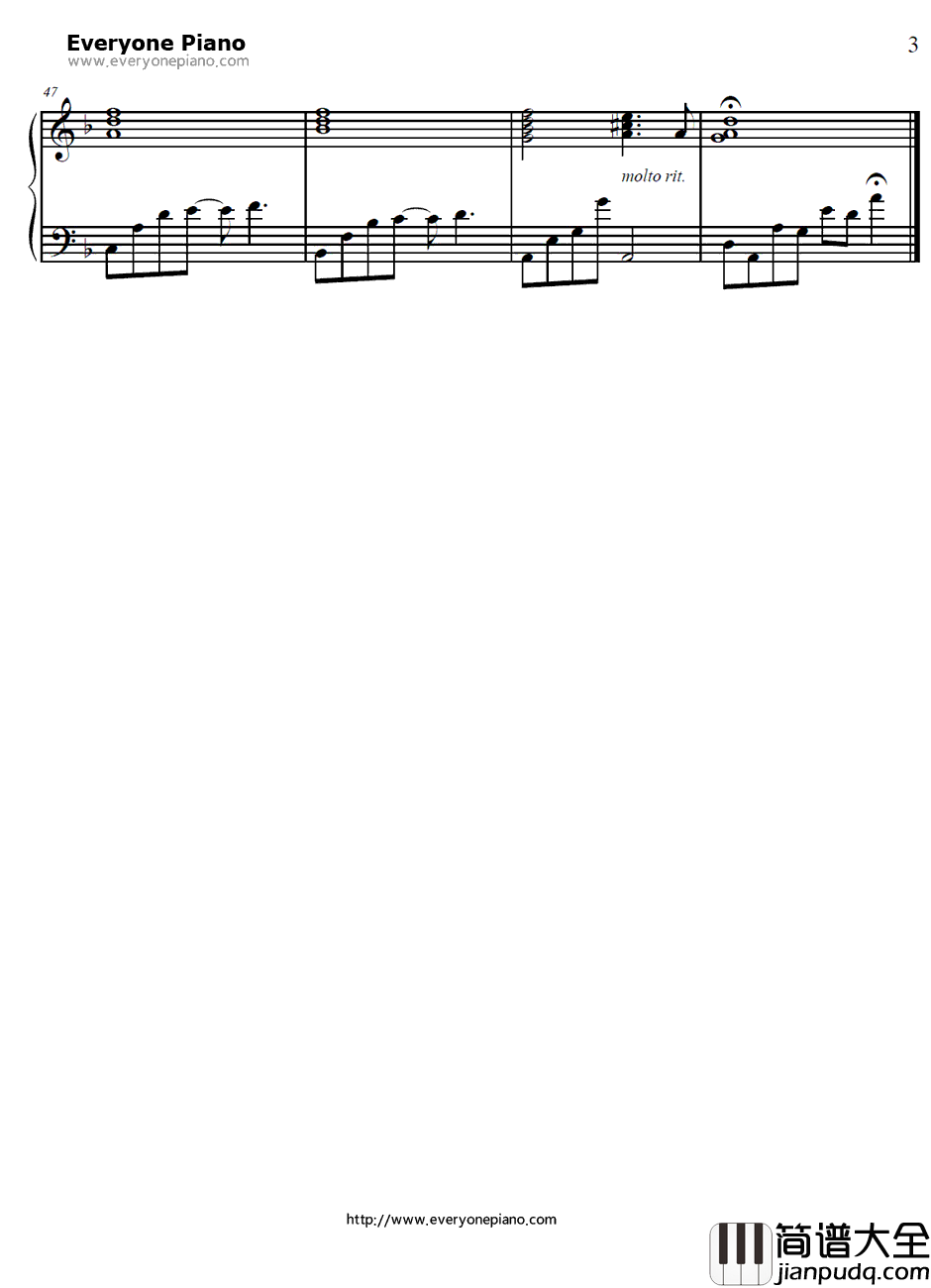 Rumbling_hearts钢琴谱_栗林美奈实_你所期望的永远ED