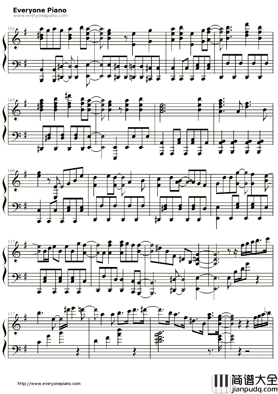 弧ギツネの乱钢琴谱_镜音リン_触手猴版_镜音リン