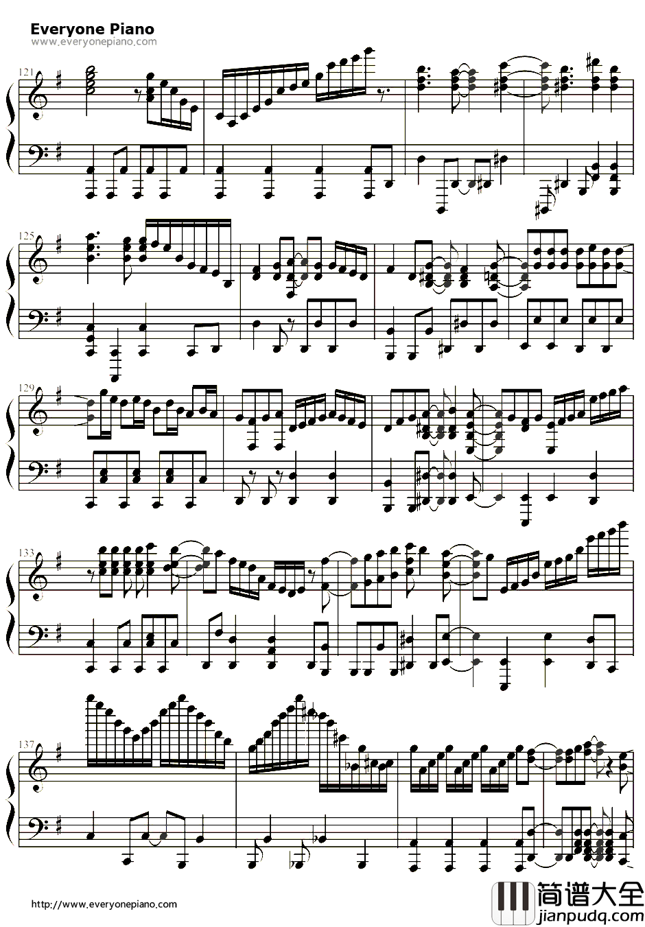 弧ギツネの乱钢琴谱_镜音リン_触手猴版_镜音リン