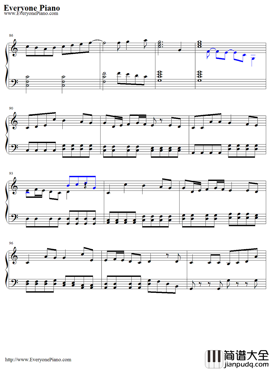 突然钢琴谱_FIELDOFVIEW