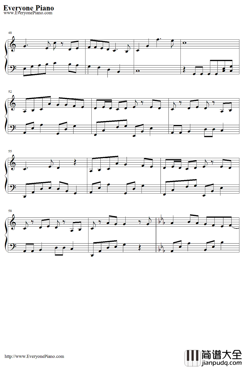 突然钢琴谱_FIELDOFVIEW