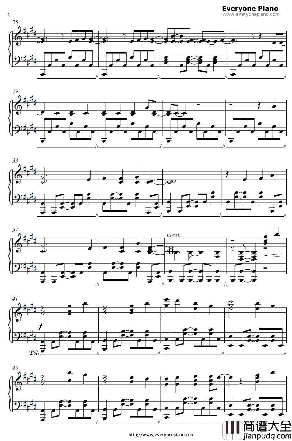 ハルカカナタ钢琴谱_UNLIMITS_死神ED28