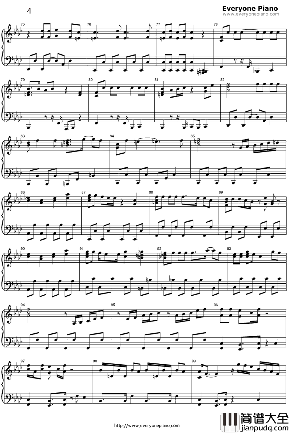 摩诃不思议アドベンチャー钢琴谱_高桥洋树_七龙珠主题曲