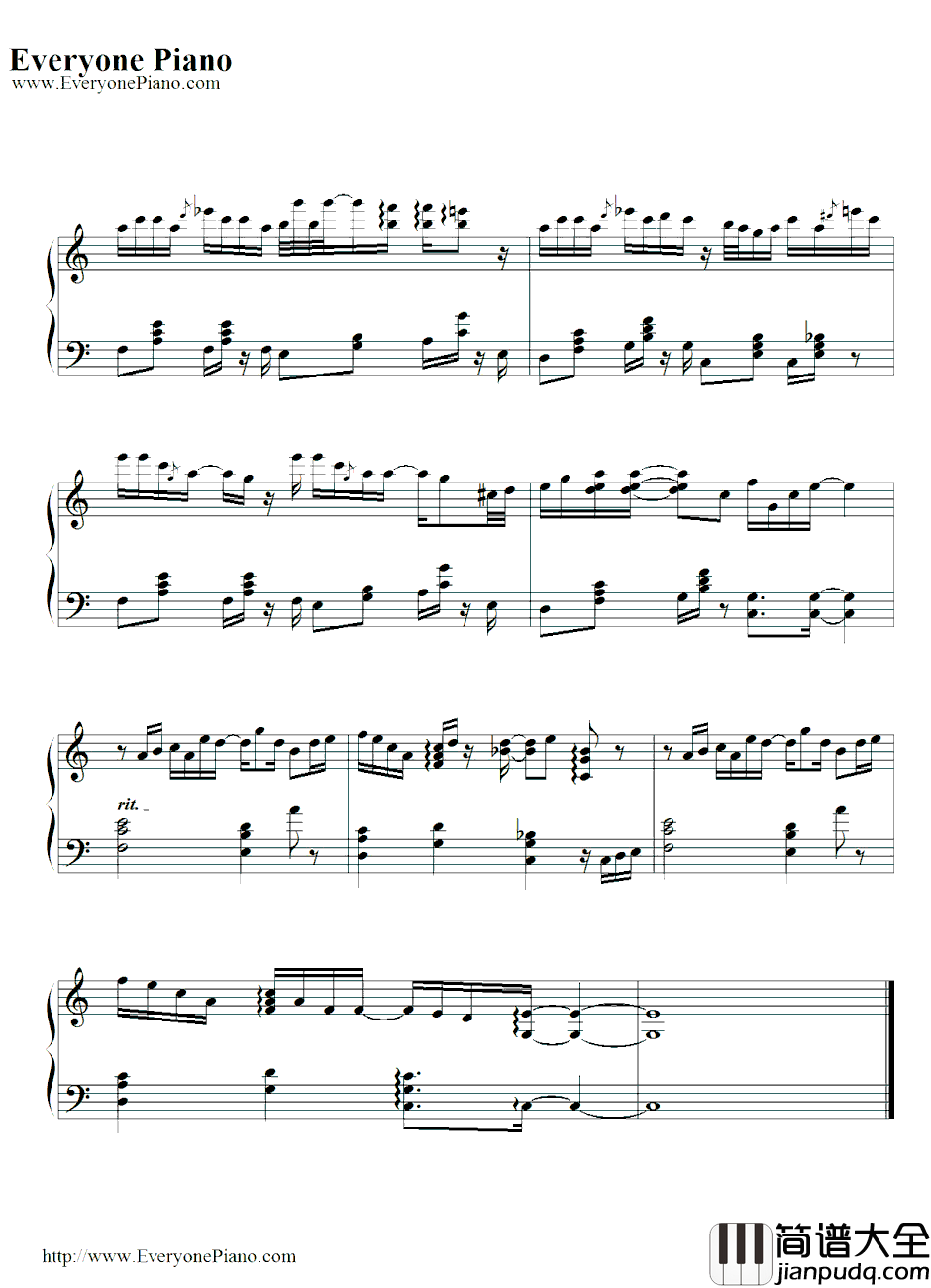 Say_You_LoveMe钢琴谱_PattiAustin